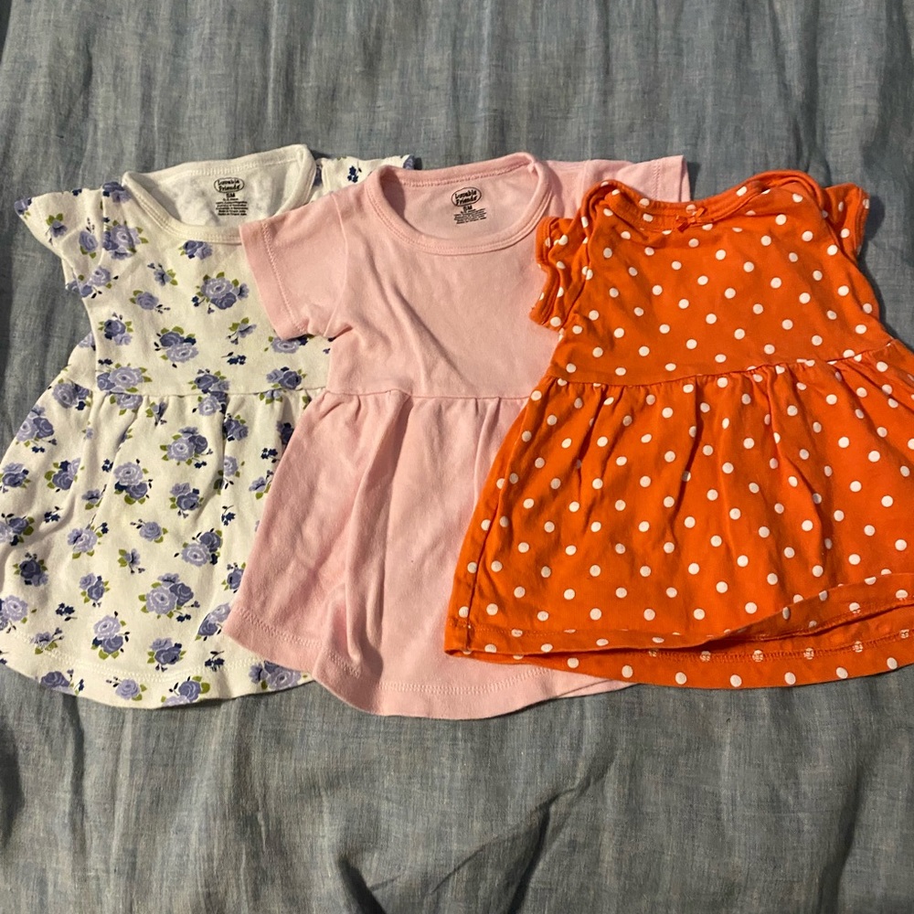 Lovable friends & carters dress bundle